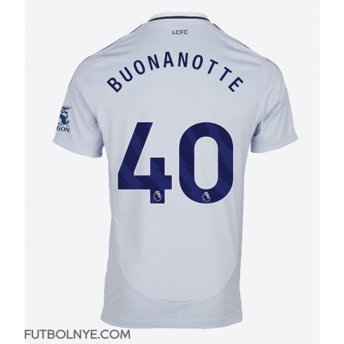 Camiseta Leicester City Facundo Buonanotte #40 Tercera Equipación 2024-25 manga corta